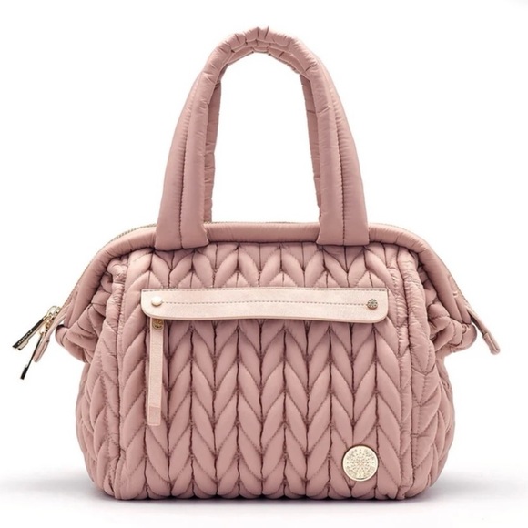 Paige Mini Dusty Rose Happ Diaper Bag - Picture 1 of 6
